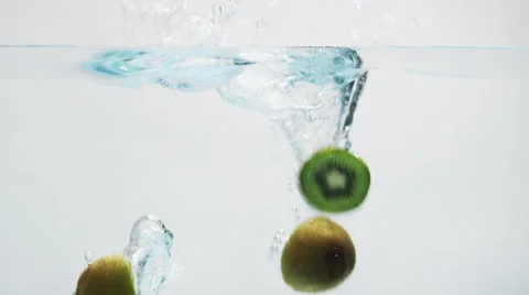 Kiwi Falling into Water Stock Footage 67889647