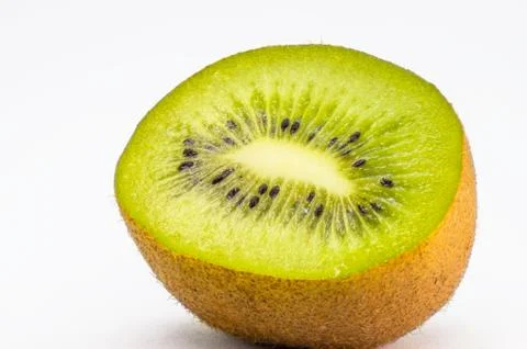 Kiwi fruit close macro shot exotic healthy vitamin organic vegan Stock Photos
