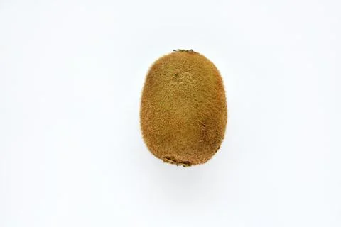 Kiwi fruit fruit on a white background close-up. Delicious green kiwi. Stock Photos