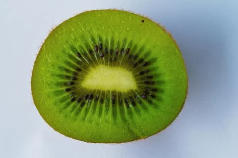 Kiwi fruit isolate on white background Stock Photos