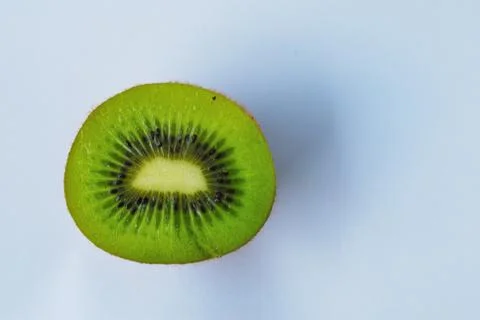 Kiwi fruit isolate on white background Stock Photos