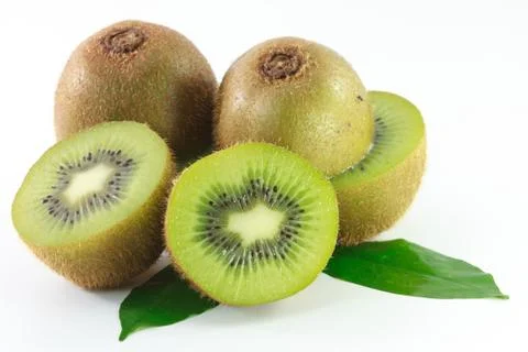 Kiwi fruit isolated Foto stock