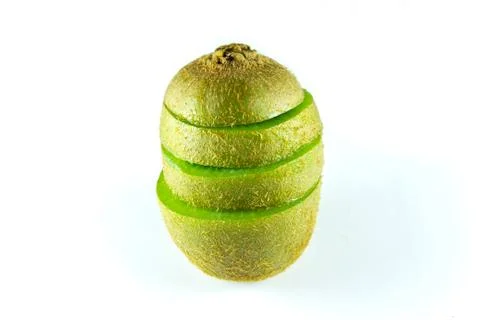 Kiwi fruit isolated Stock Photos