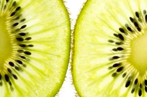 Kiwi fruit isolated. Stock Photos