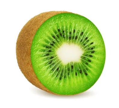 Kiwi fruit isolated Stock Photos