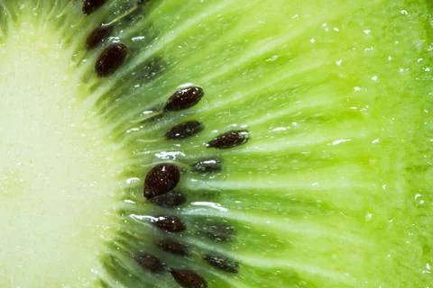 Kiwi fruit macro texture Foto stock