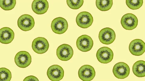 Kiwi fruit motion design animation Stock Footage 169403657