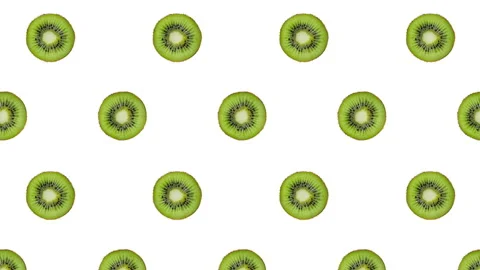 Kiwi fruit motion design animation Stock Footage 170014612