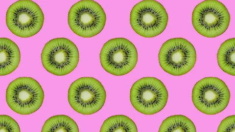 Kiwi fruit motion design animation Stock Footage 171566369