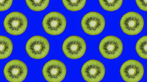 Kiwi fruit motion design animation Stock Footage 218391958