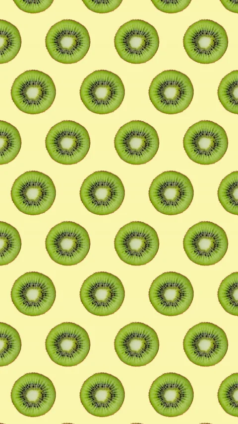Kiwi fruit motion design animation Stock Footage 233438197