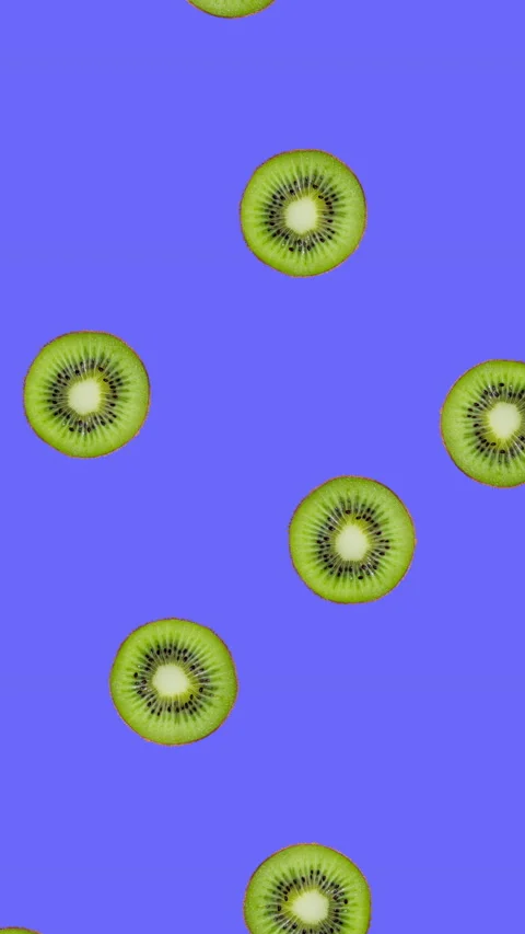 Kiwi fruit motion design animation Stock Footage 233583600