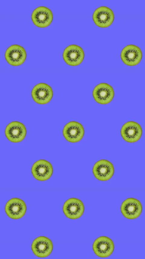 Kiwi fruit motion design animation Stock Footage 233585479