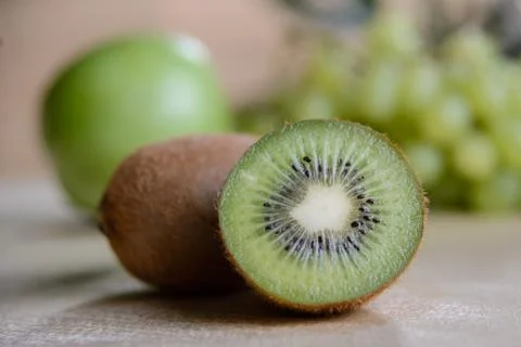 Kiwi fruit Stock Photos