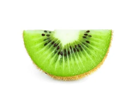 Kiwi fruit slice Stock Photos