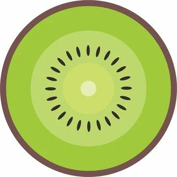 Kiwi fruit vector Stock Illustration