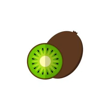 Kiwi, fruit vector illustration Stock Illustration