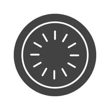 Kiwi icon vector image. Stock Illustration