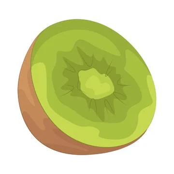Kiwi illustration Stock Illustration