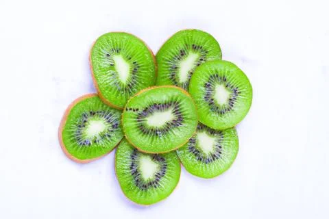 Kiwi isolated Stock Photos
