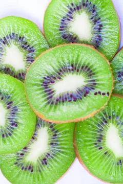 Kiwi isolated Stock Photos