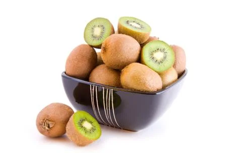 Kiwi isolated Stock Photos