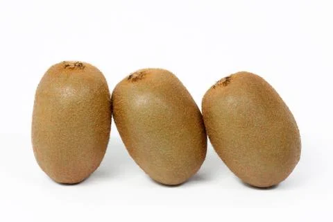 Kiwi isolated on white background Stock Photos