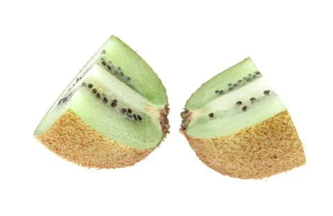 Kiwi isolated on white background 스톡 사진