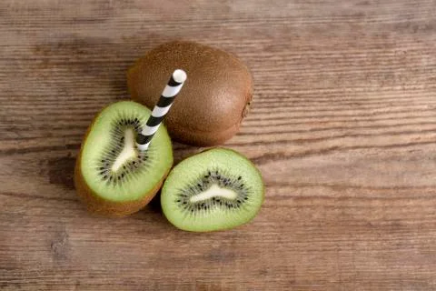 Kiwi juice Stock Photos