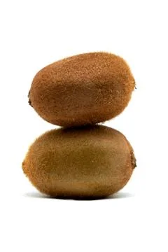 Kiwi pair on the table Stock Photos