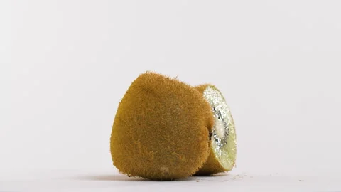 Kiwi Pieces in a studio Stock Footage 240861578