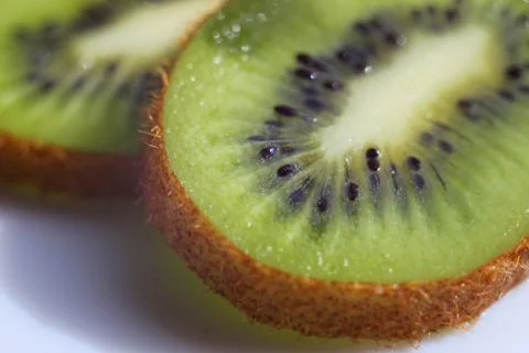 Kiwi in a section Stock Photos