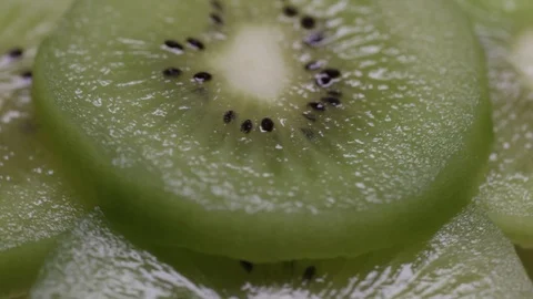 Kiwi slice. Stock Footage 122906530