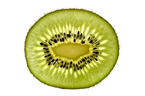 Kiwi slice Stock Photos