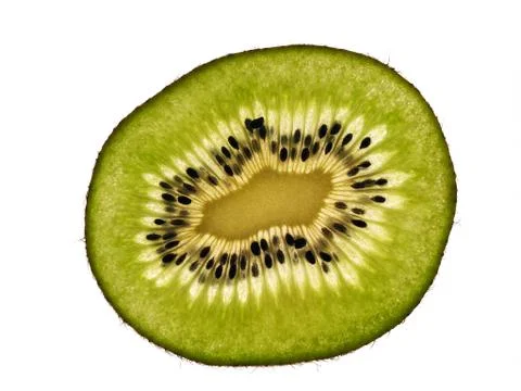 Kiwi slice Stock Photos