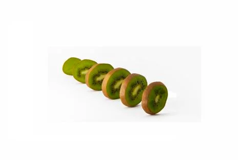 Kiwi sliced Foto stock