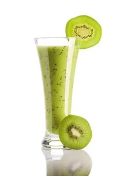 Kiwi smoothie Foto stock