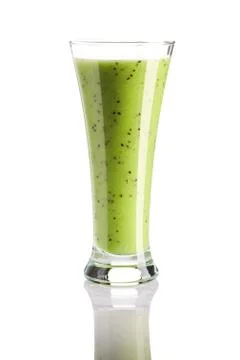 Kiwi smoothie Stock Photos