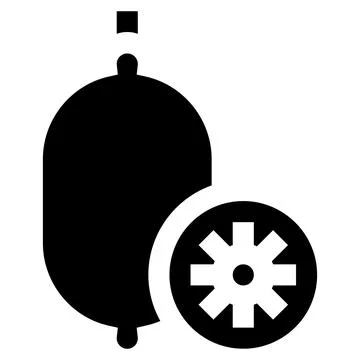 Kiwi Vector Icon Design Illustration Stock Illustration
