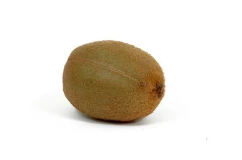 Kiwi on white background Stock Photos