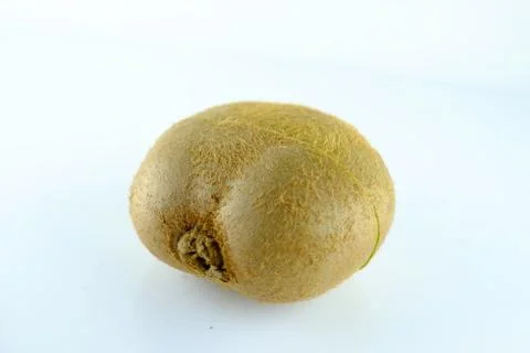 Kiwi on a white background Stock Photos
