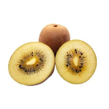 Kiwi on white background Stock Photos