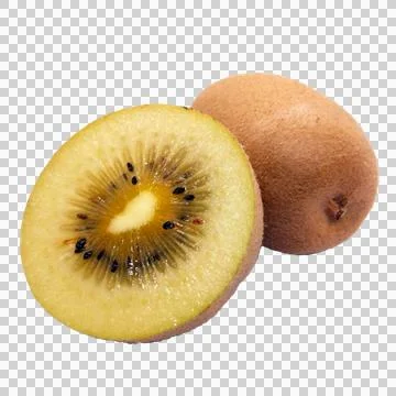 Kiwi on white background Stock Photos