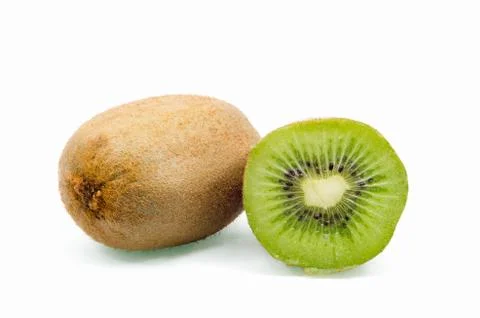 Kiwis isolated Fotos Stock