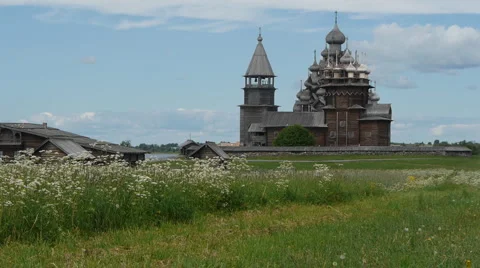 Kizhi 스톡 동영상 1072007