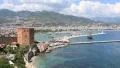 Kızıl Kule - Red Tower, Alanya, Turkey HD Footage