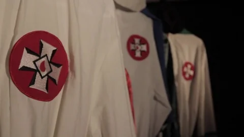 KKK Robes Stock Footage 79109148