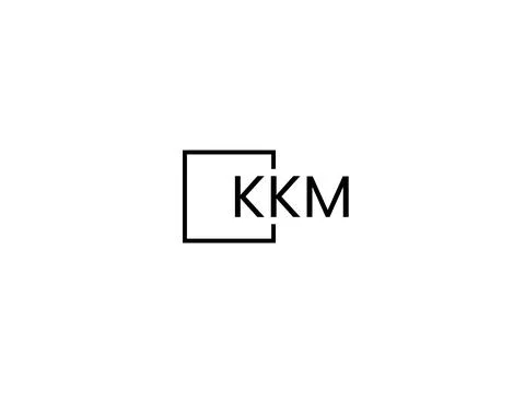 KKM letter initial logo design vector illustration Stock Illustration