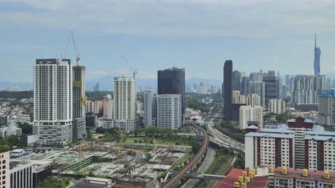 KL city  動画素材 233854225