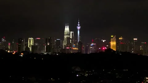KL Night scene Video stock 230223463